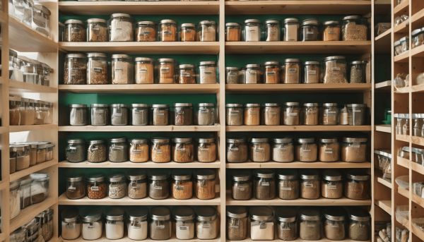 Optimiser le rangement de votre placard alimentaire simplement